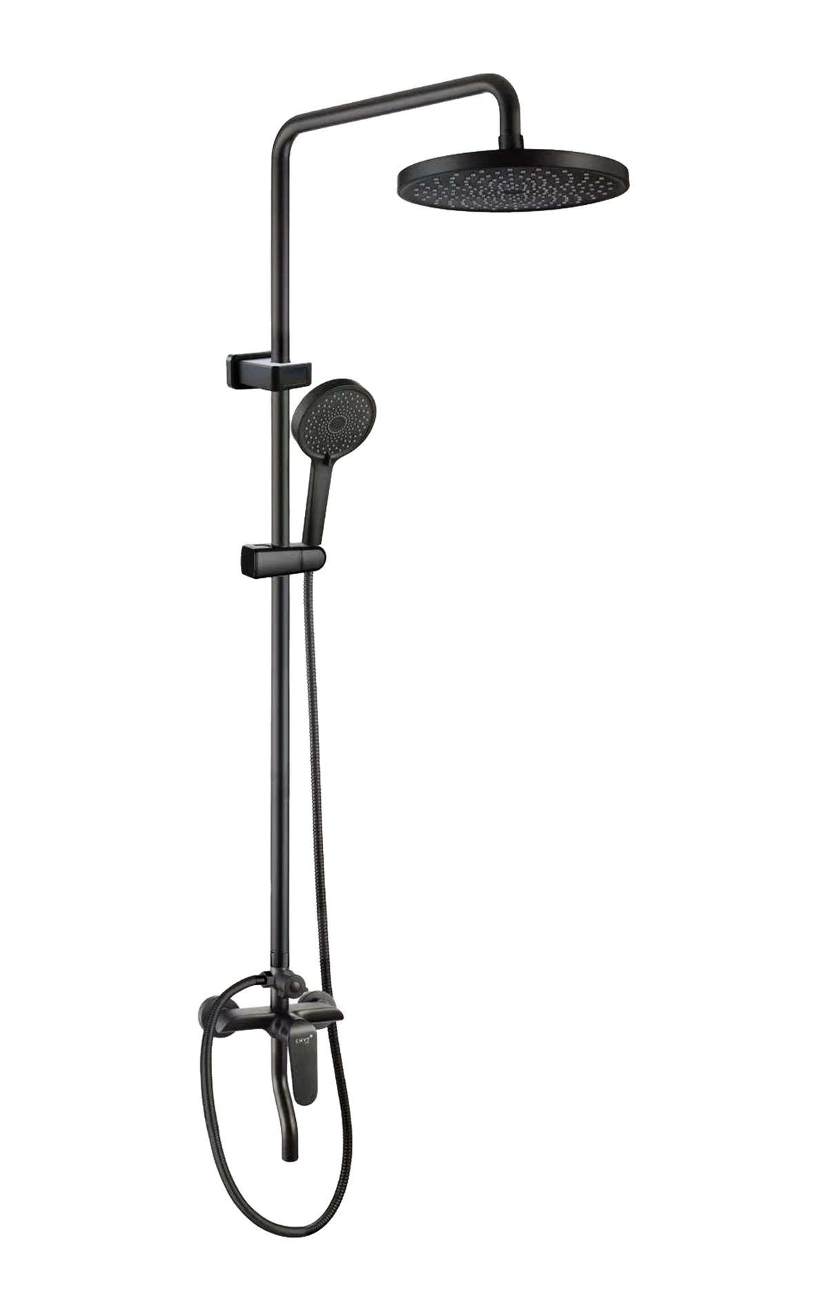 8603H - Black Shell Rain Shower Set